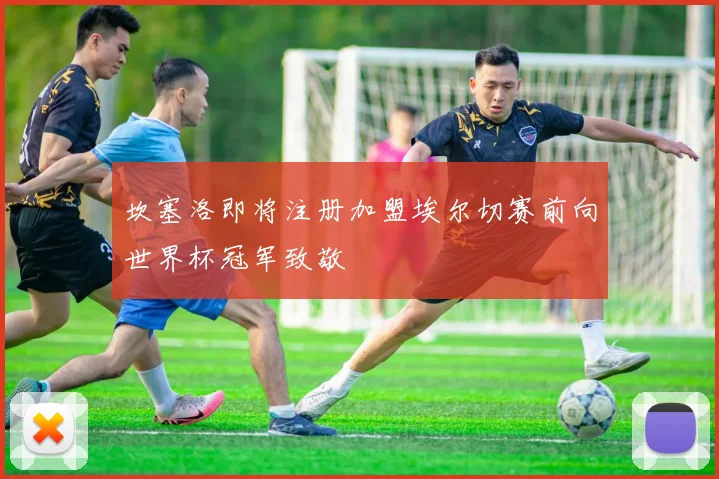 坎塞洛即将注册加盟埃尔切赛前向世界杯冠军致敬